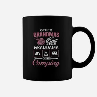 Other Grandmas Knit This Grandma Goes Camping Coffee Mug | Crazezy