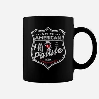 Paiute Tribe Native American Indian Strong Pride Badge Coffee Mug | Crazezy