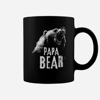 Papa Bear Best Dad Tshirt Fathers Day Father Pop Gift Coffee Mug | Crazezy UK