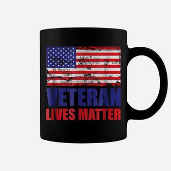 Patriotic Military Veteran Lives Matter Coffee Mug | Crazezy AU