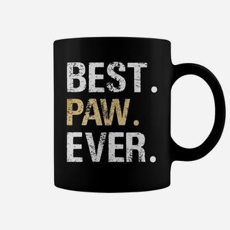 Paw Gift From Granddaughter Grandson Best Paw Ever Coffee Mug | Crazezy