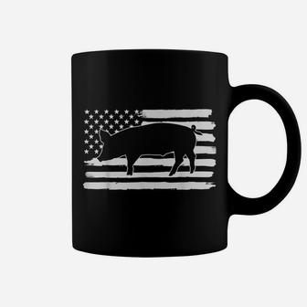 Pig 4Th Of July Usa Flag Us America Coffee Mug | Crazezy