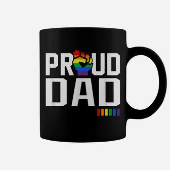 Proud Dad Gay Pride Month Lgbtq Coffee Mug | Crazezy