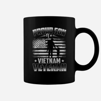Proud Son Of A Vietnam Veteran - Patriotic Us Service Gift Coffee Mug | Crazezy UK
