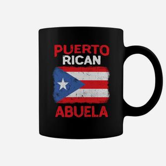 Puerto Rico Hoodie Sweatshirt Abuela Grandma Flag Mothers Coffee Mug | Crazezy