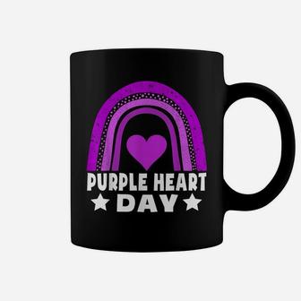 Purple Heart Day Military Us Combat Veteran Women Men Kids Coffee Mug | Crazezy