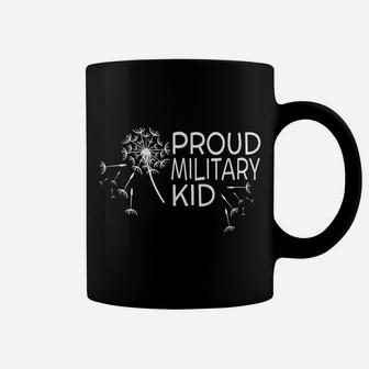 Purple Proud Military Child Of Veteran Soldier For April Coffee Mug | Crazezy