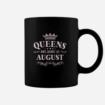 Queens Are Born In August Women Football Jersey Coffee Mug | Crazezy