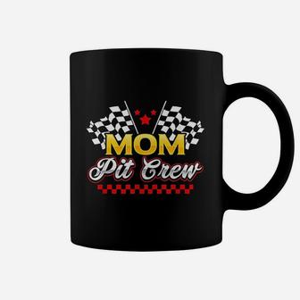 Race Car Birthday Party Racing Family Mom Pit Crew Coffee Mug | Crazezy