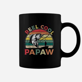 Reel Cool Papaw Vintage Bass Fishing Coffee Mug | Crazezy AU