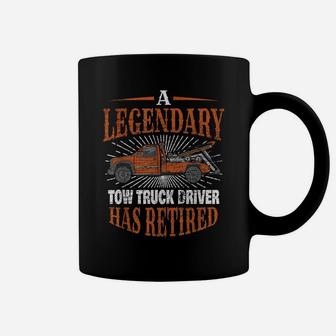 Retired Tow Truck Driver Retirement Gift Coffee Mug | Crazezy