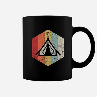 Retro Vintage Tent Outdoor Camping Gift For Nature Lovers Coffee Mug | Crazezy UK