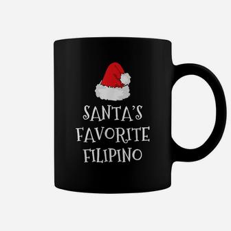 Santa's Favorite Filipino Gift Christmas Funny Philippines Coffee Mug | Crazezy AU