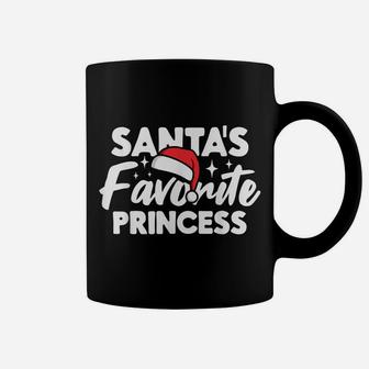Santa's Favorite Princess Family Group Christmas Matching Coffee Mug | Crazezy UK