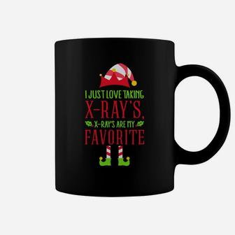 Santas Radiology Elf Sweatshirt, Christmas Xray Tech Gifts Coffee Mug | Crazezy