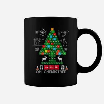Science Christmas Shirt Oh Chemist Tree Chemistree Chemistry Coffee Mug | Crazezy CA
