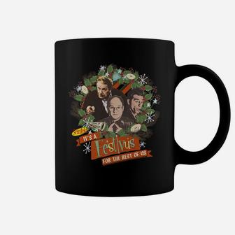 Seinfeld Festivus It's A Festivus For The Rest OF Us Wreath Coffee Mug | Crazezy DE
