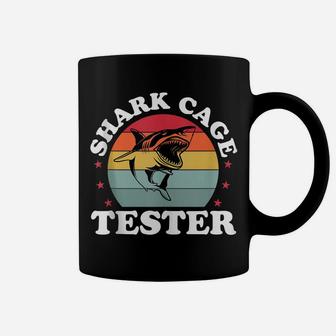 Shark Cage Tester Recovery Funny Leg Arm Amputee Gift Coffee Mug | Crazezy UK