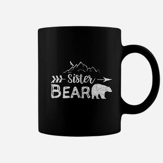 Sister Bear Matching Family Siblings Camping Gift Coffee Mug | Crazezy