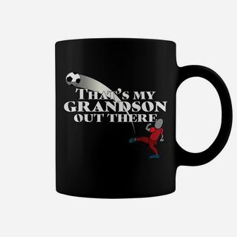 Soccer Shirt, That's My Grand Son Out There Coffee Mug | Crazezy AU