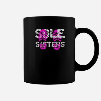 Sole Sisters Girls Hiking Girls Running Boot Prin Coffee Mug | Crazezy