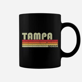 Tampa Fl Florida Funny City Home Roots Gift Retro 70S 80S Coffee Mug | Crazezy DE