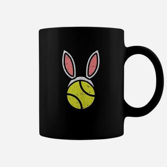 Tennis Ball Bunny Ears Funny Easter Player Coach Gift Coffee Mug | Crazezy UK
