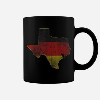 Texas German American Flag Texan Germany Deutschland Coffee Mug | Crazezy