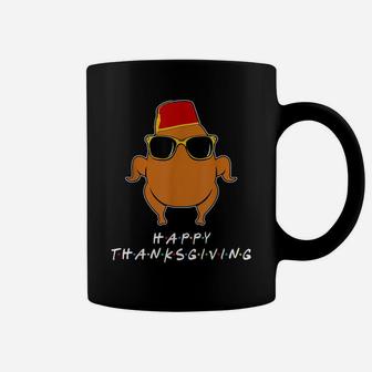 Thanksgiving For Friends Funny Turkey Coffee Mug | Crazezy