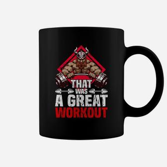 That Was A Great Workout Fitness Training Coffee Mug | Crazezy DE
