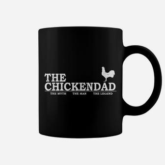 The Chicken Dad Pet Lover Father's Day Gift Tee Cute Coffee Mug | Crazezy DE