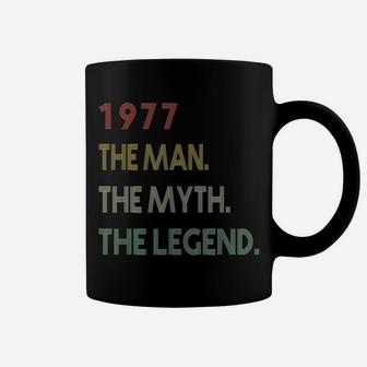 The Myth The Legend 1977 42Nd Birthday Gifts 42 Years Old Coffee Mug | Crazezy
