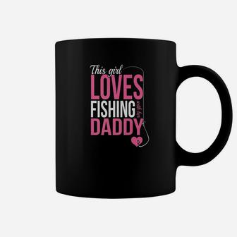 This Girl Loves Fishing With Her Daddy Coffee Mug | Crazezy UK