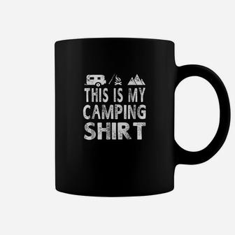 This Is My Camping Funny Camper Gift Coffee Mug | Crazezy
