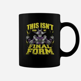 This Is Not Even My Final Form Cooler Saiyan Gym Workout Coffee Mug | Crazezy UK