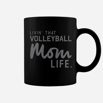 Thread Tank Livin' That Volleyball Mom Life Coffee Mug | Crazezy