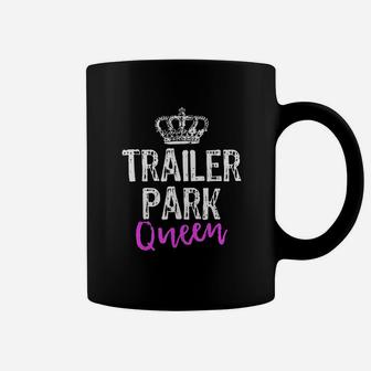Trailer Park Queen Funny Redneck Camping Gift Coffee Mug | Crazezy