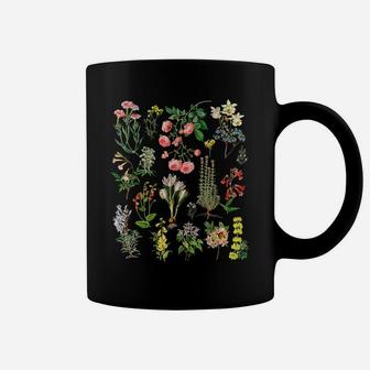 Vintage Botanical Floral Flower Wildflower Garden Coffee Mug | Crazezy