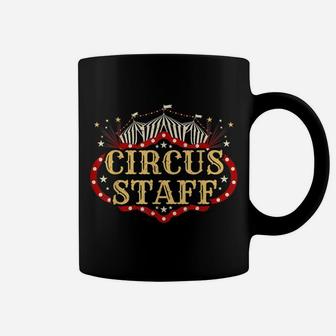 Vintage Circus Themed Birthday Party T Shirt - Event Staff Coffee Mug | Crazezy