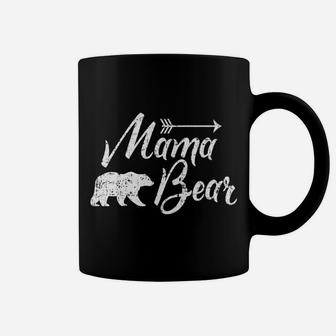 Vintage Mama Bear Cute Camping For Women Coffee Mug | Crazezy