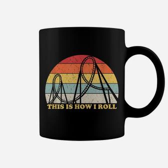 Vintage Retro Roller Coaster Shirt Amusement Park Lover Tee Coffee Mug | Crazezy