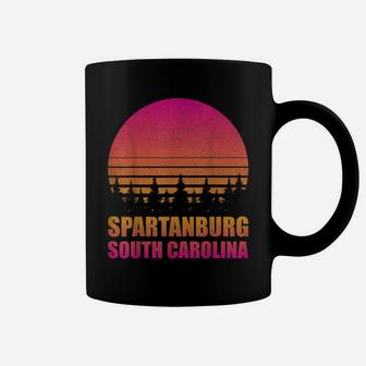 Vintage Spartanburg South Carolina Sc Retro 80S 90S Graphic Coffee Mug | Crazezy