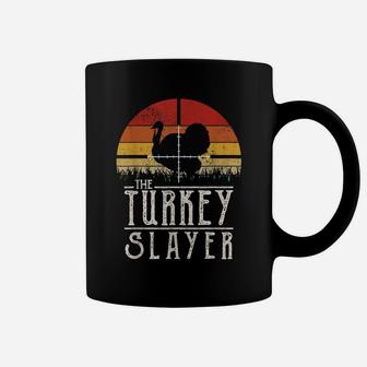 Vintage Sunset Retro Style Turkey Hunting Turkey Slayer Coffee Mug | Crazezy