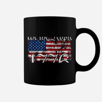 We The People 1776 US Constitution Freedom American Flag Sweatshirt Coffee Mug | Crazezy