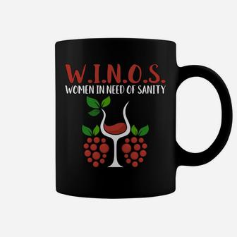 WINOS Women In Need Of Sanity Coffee Mug | Crazezy CA