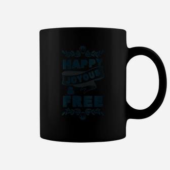 Womens 12 Step Recovery Happy Joyous And Free Gift Coffee Mug | Crazezy UK