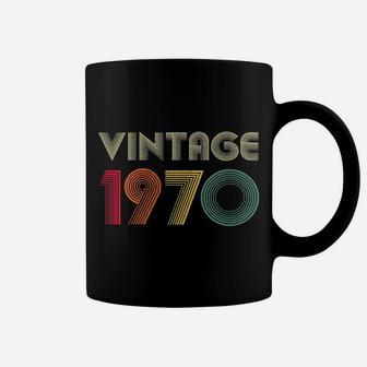 Womens 50Th Birthday Gift Idea Vintage 1970 Distressed Coffee Mug | Crazezy