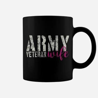 Womens Army Veteran Wife T Shirts For Women | Veterans Wife Coffee Mug | Crazezy UK