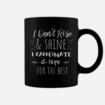 Womens Funny Coffee Shirt Coffee Lover Saying Gift For Her Mom Wine Coffee Mug | Crazezy CA
