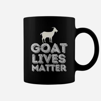 Womens Goat Lives Matter - Funny Goat Lover & Farming Gift Coffee Mug | Crazezy